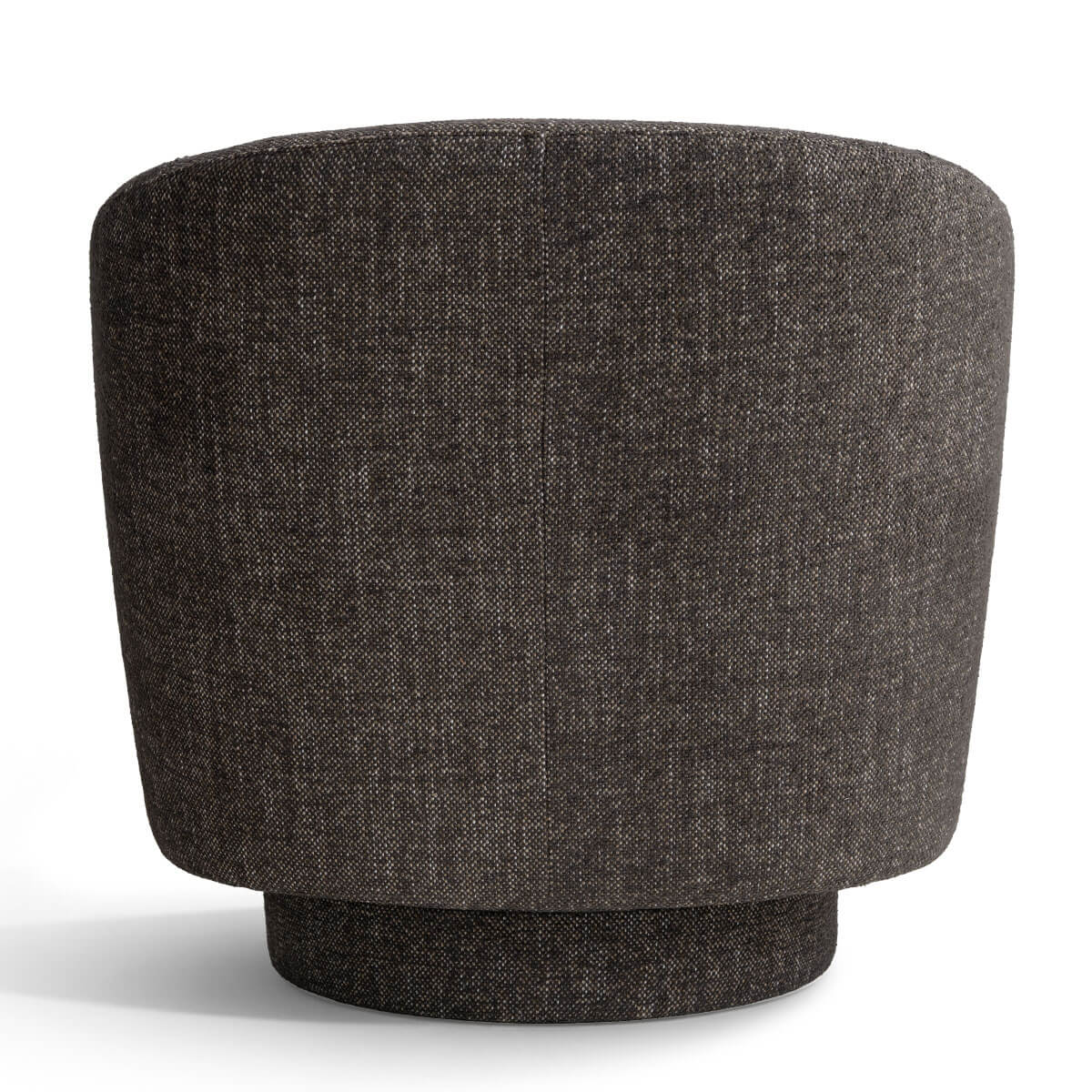 Hera Upholstered Swivel Barrel Chair (1-Piece)