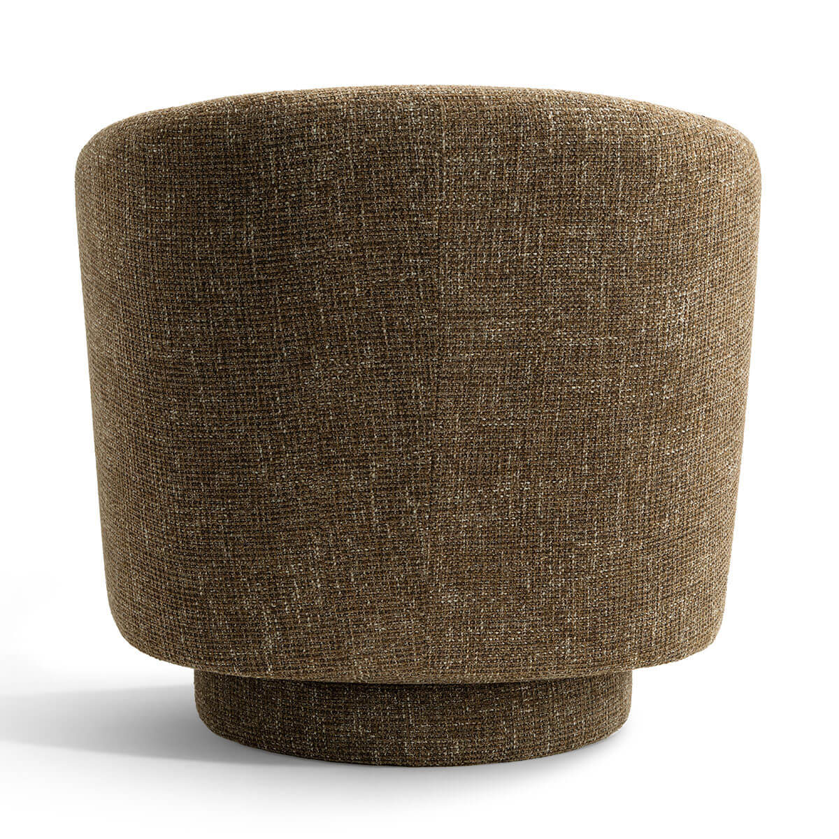 Hera Upholstered Swivel Barrel Chair (1-Piece)