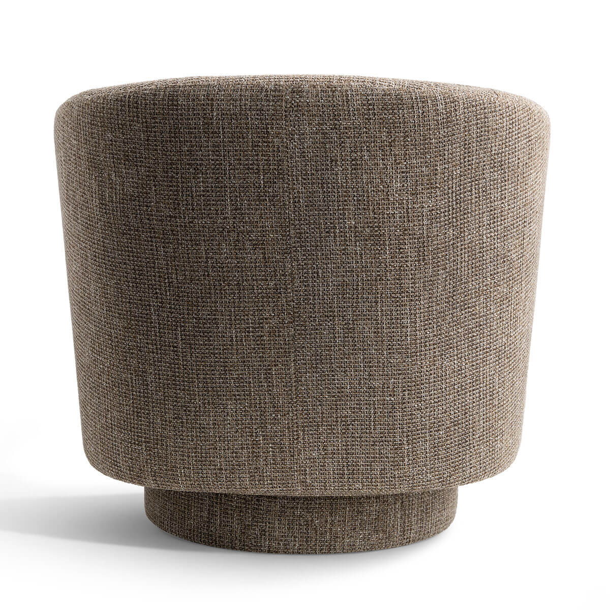 Hera Upholstered Swivel Barrel Chair (1-Piece)