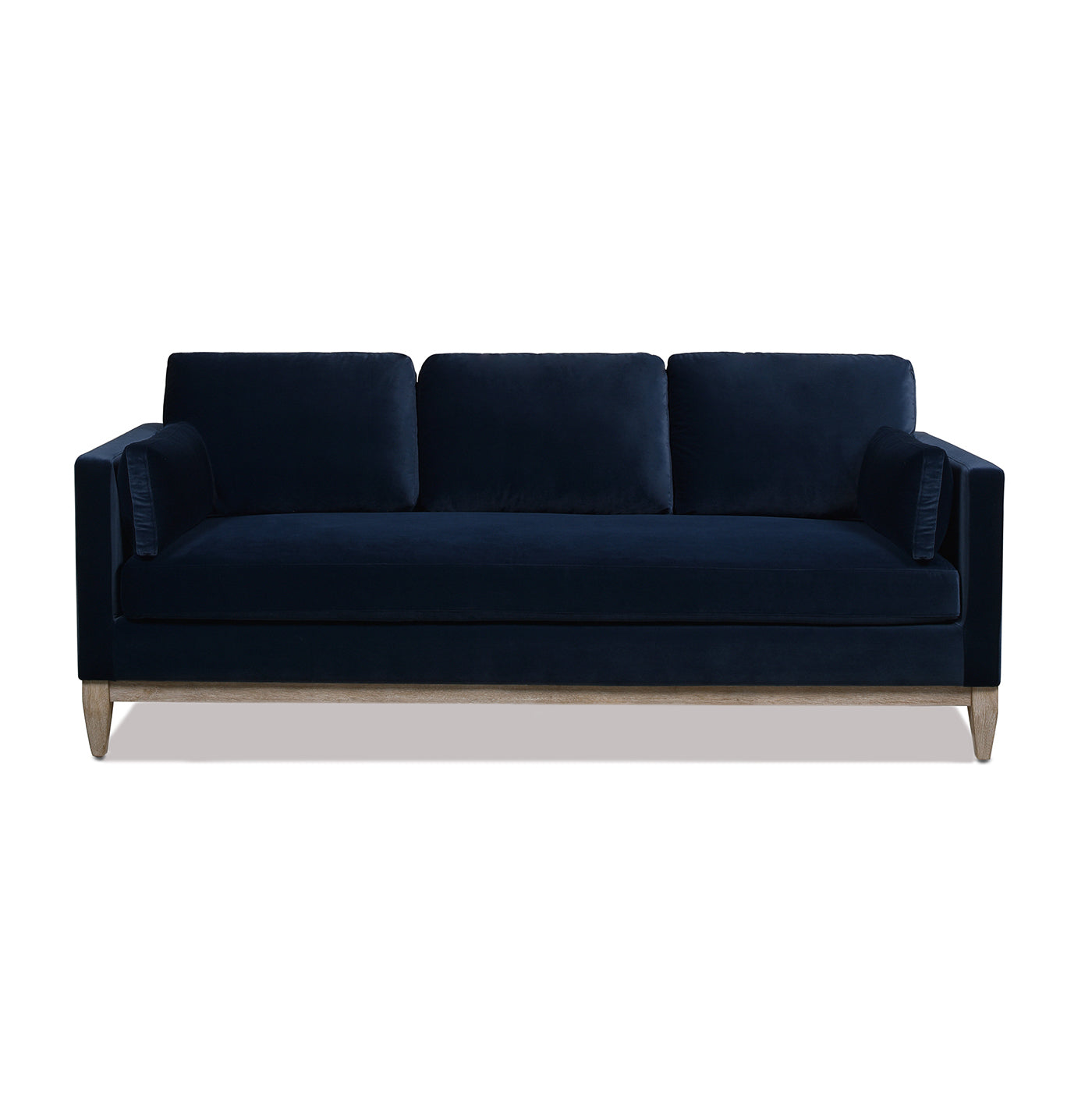 Portland 84" Modern Velvet Sofa