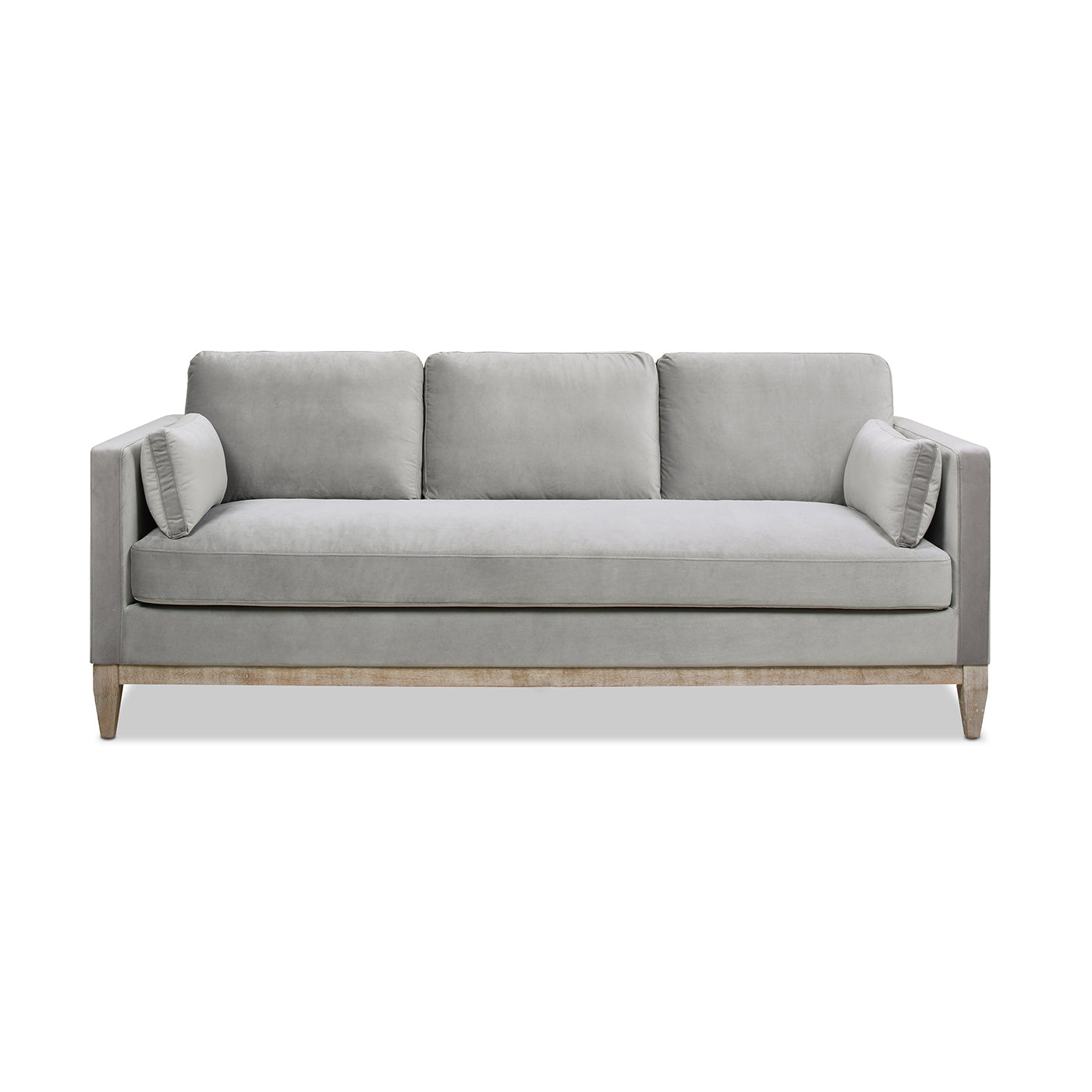 Portland 84" Modern Velvet Sofa