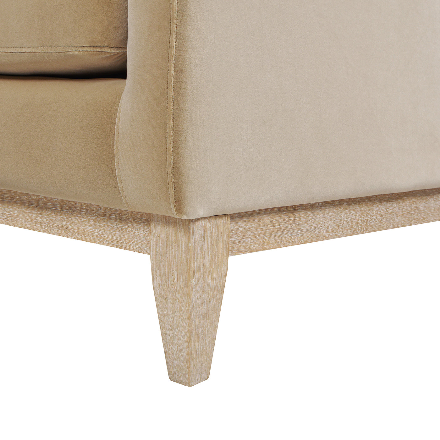 Portland 84" Modern Velvet Sofa