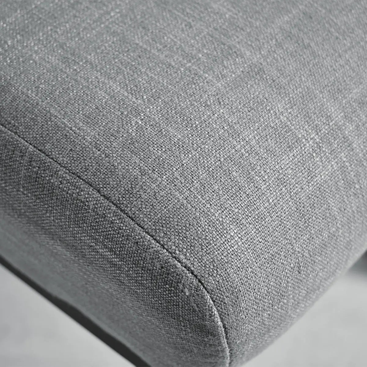 Close-up of Mason Modern Metal Frame Upholstered Counter Stool texture, showcasing fabric detail.