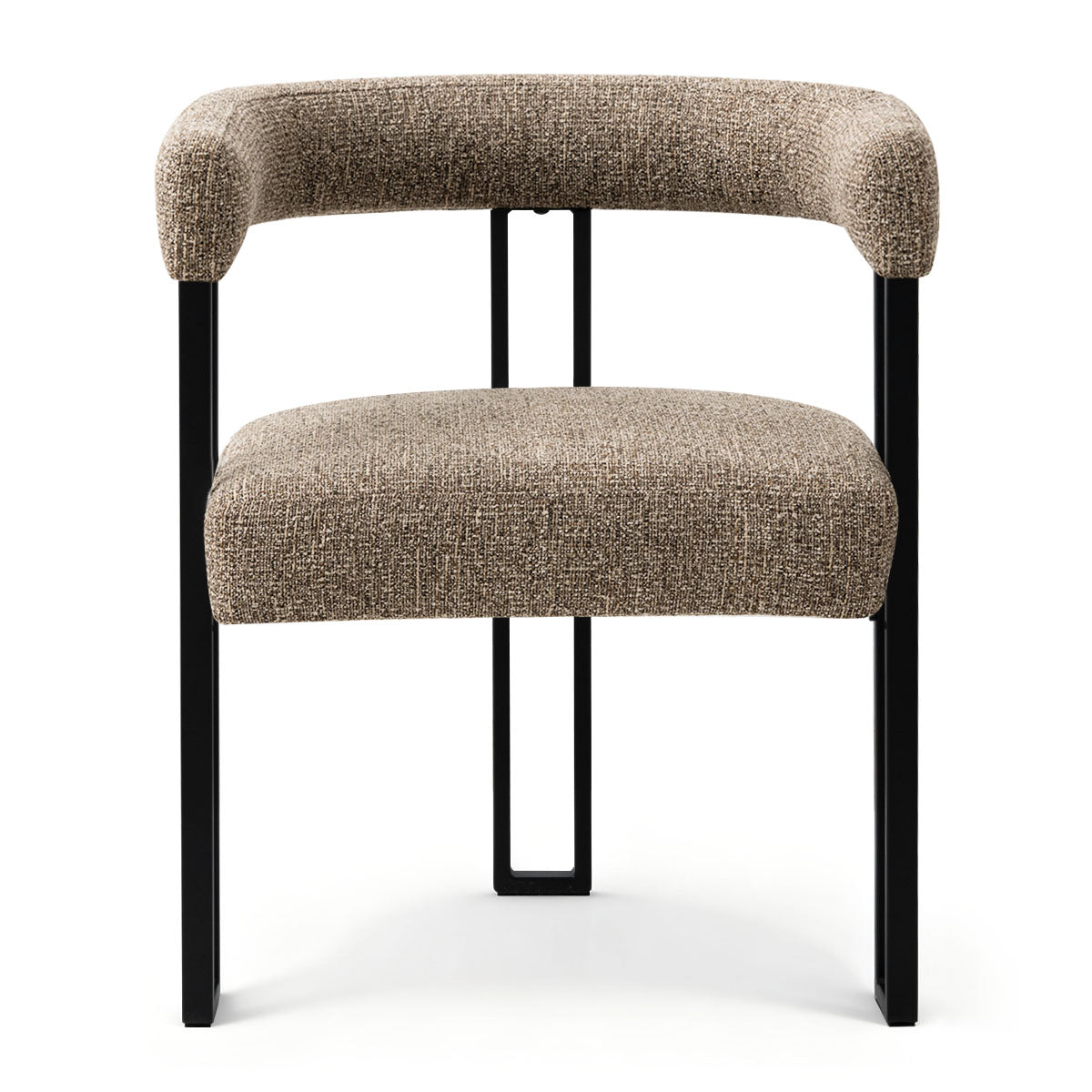 Mia Upholstered Dining Chair with Arms (Set of 2)