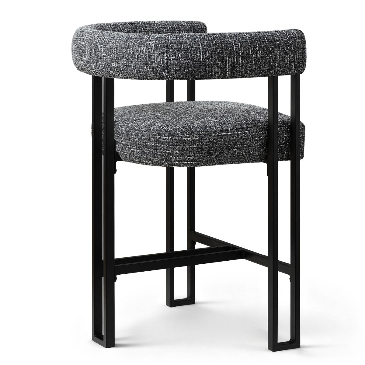 Mia 24" Modern Counter Stool with Arms (1-piece)