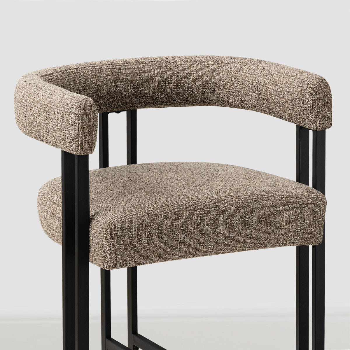 Mia 24" Modern Counter Stool with Arms (1-piece)