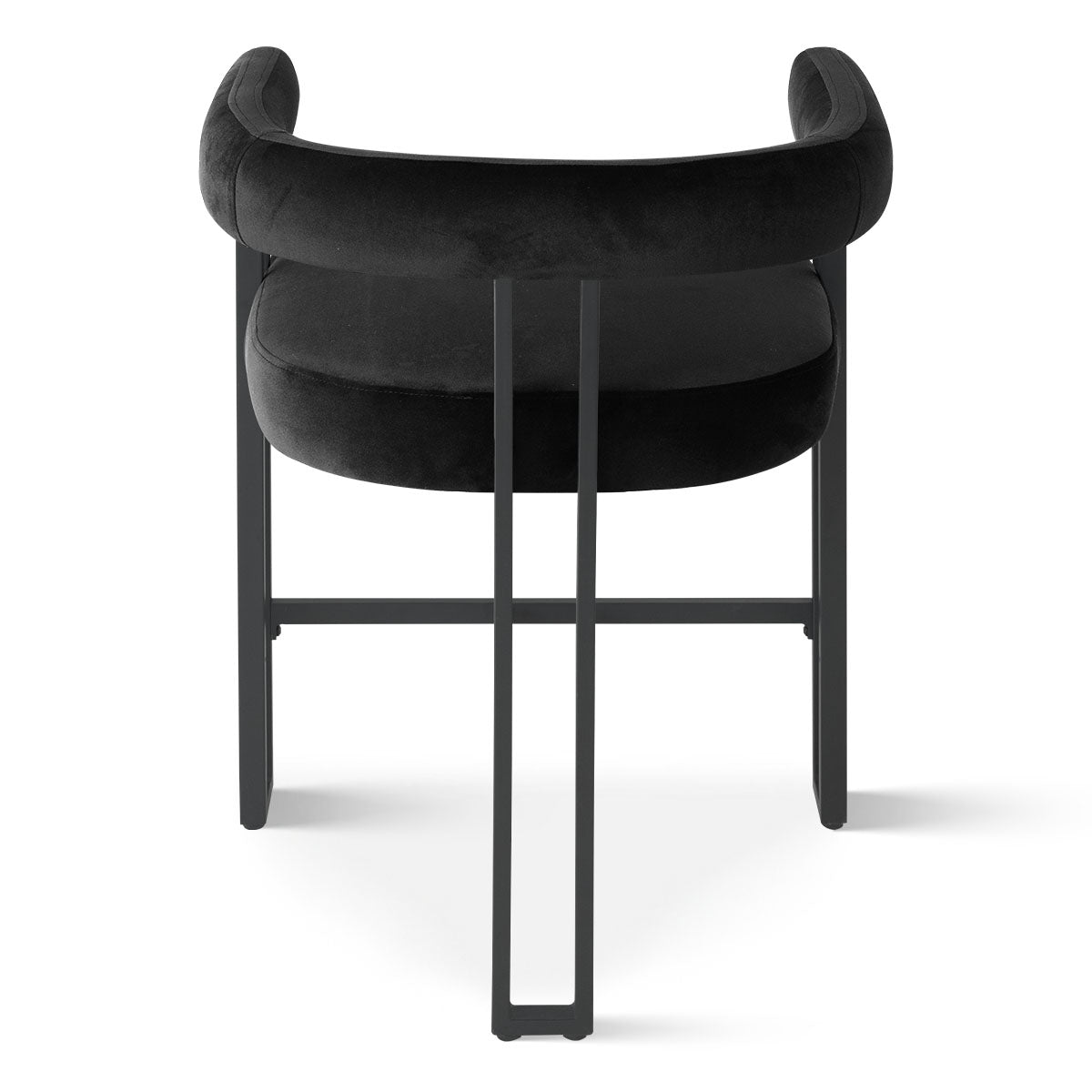 Mia 24" Modern Velvet Counter Stool with Arms (1-piece)