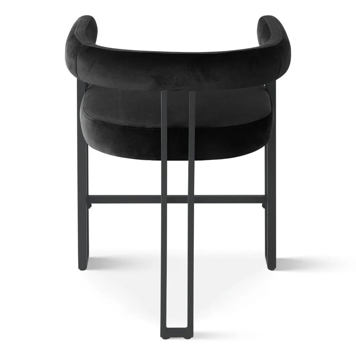 Mia 24" Modern Velvet Counter Stool with Arms (Set of 2)