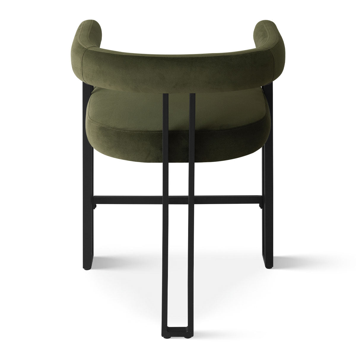 Mia 24" Modern Velvet Counter Stool with Arms (Set of 2)