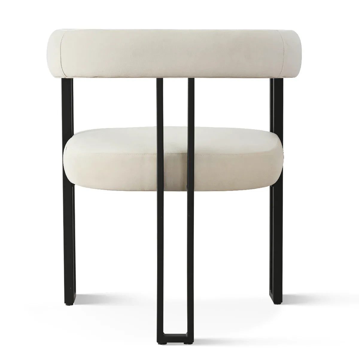 Mia Velvet Dining Chair with Arms (Set of 2)