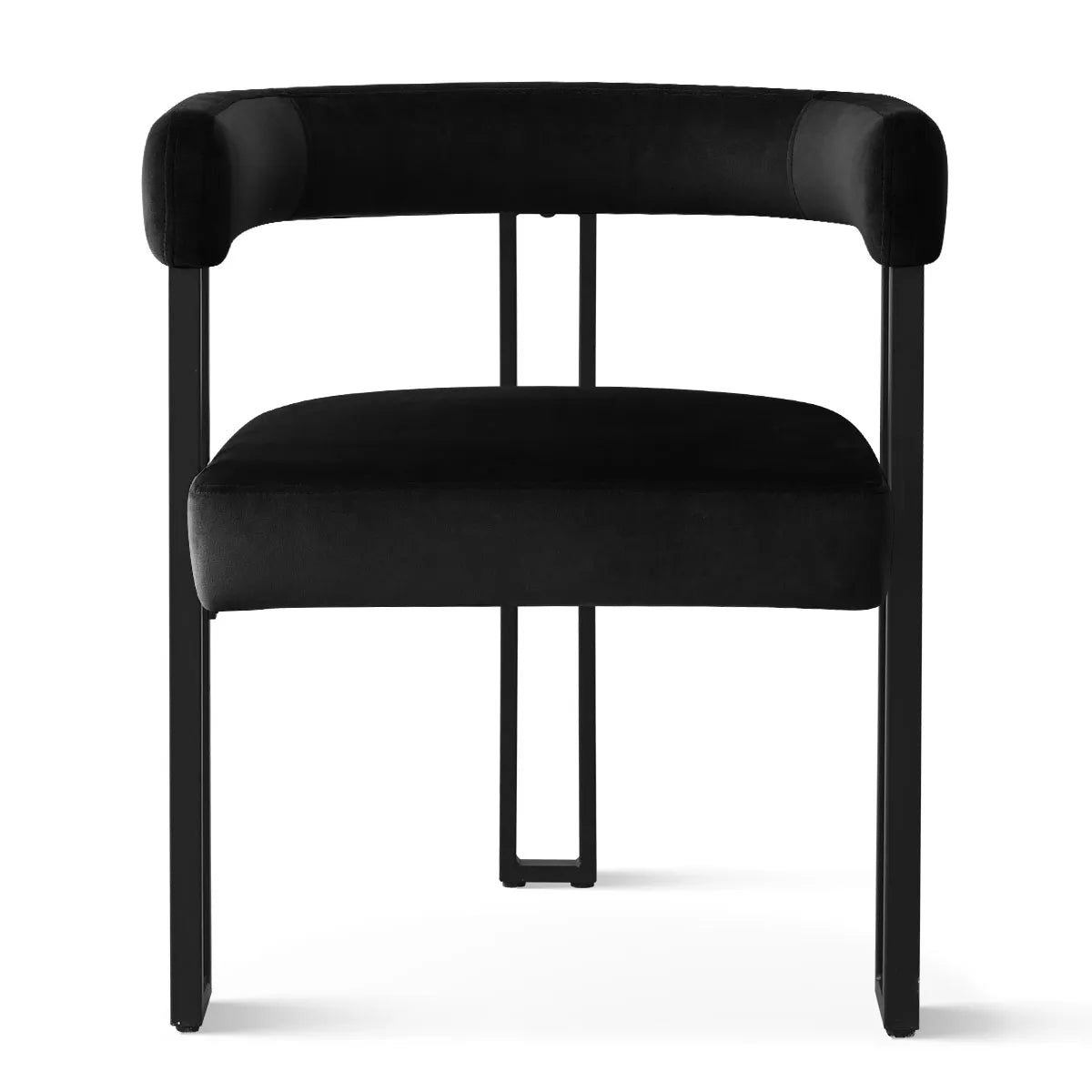 Mia Velvet Dining Chair with Arms (Set of 2)