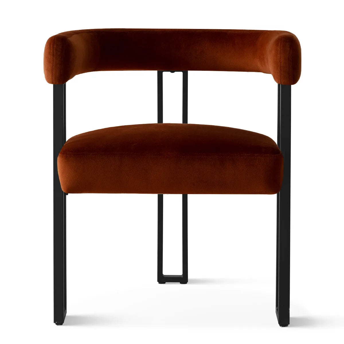 Mia Velvet Dining Chair with Arms (Set of 2)