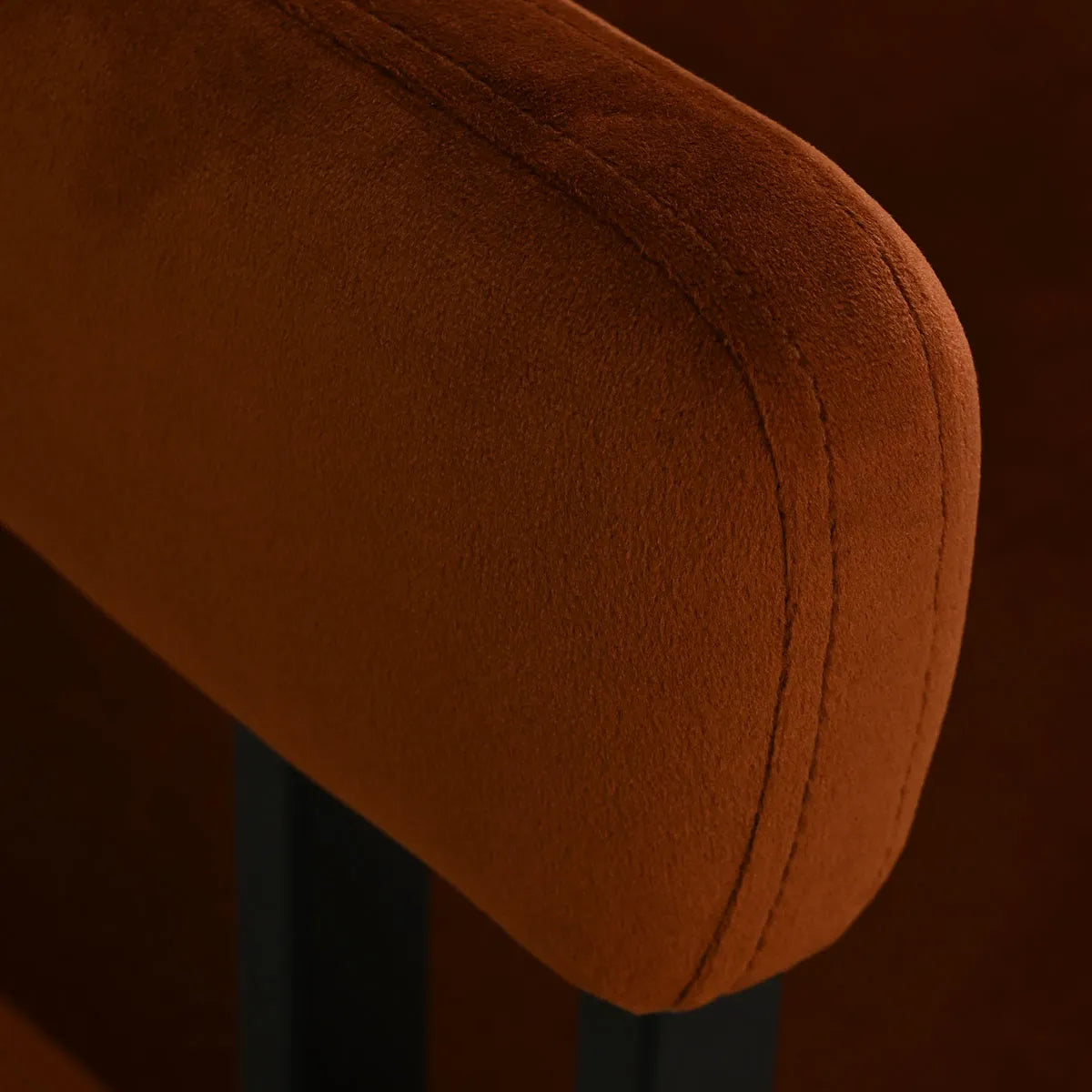 Mia Velvet Dining Chair with Arms (Set of 6)