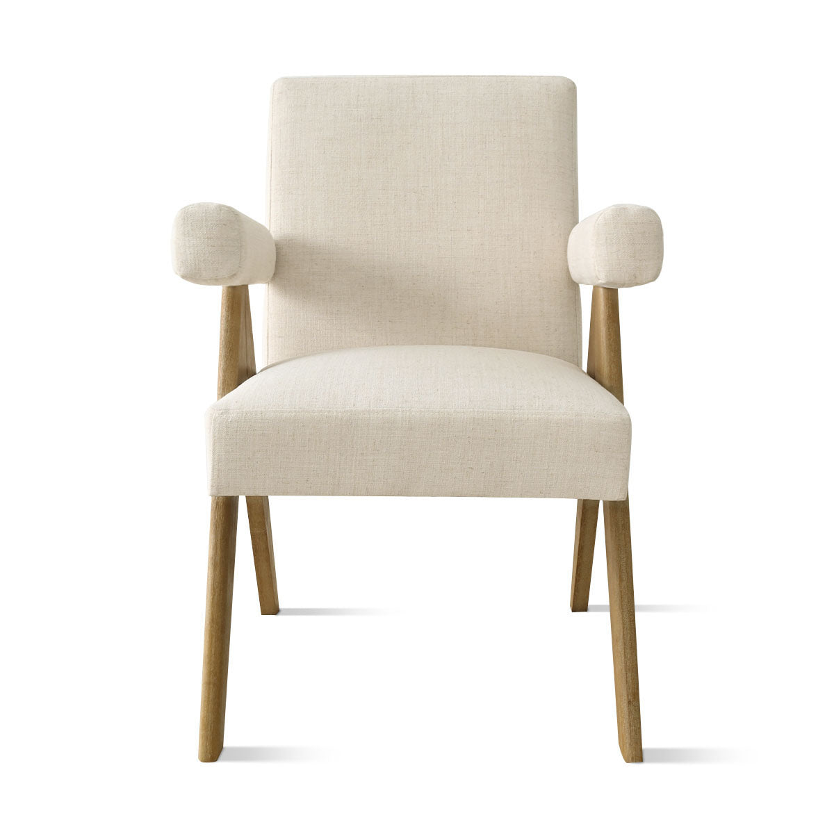 Morgan Upholstered Dining Chair with Arms (Set of 2)