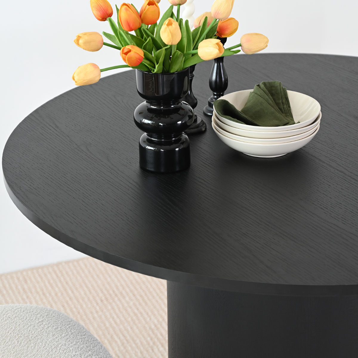 Musk 41.5" Modern Round Dining Table