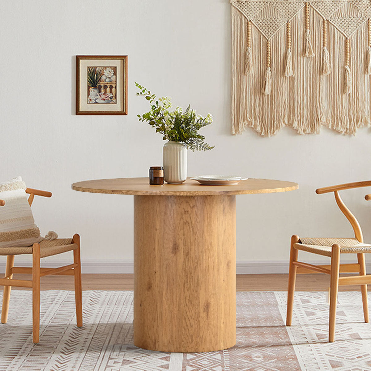 Musk 41.5" Modern Round Dining Table
