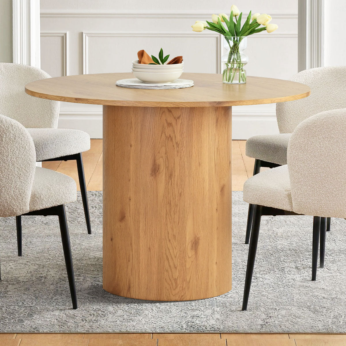 Musk 41.5" Modern Round Dining Table