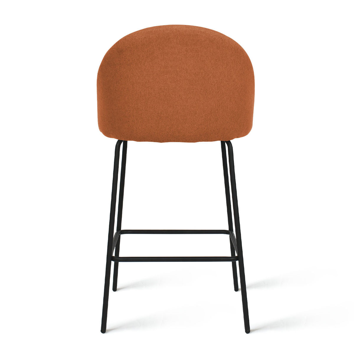 [Closeout-Only 129.99$]Nano 25'' Upholstered Low Back Counter Stool (Set of 2)