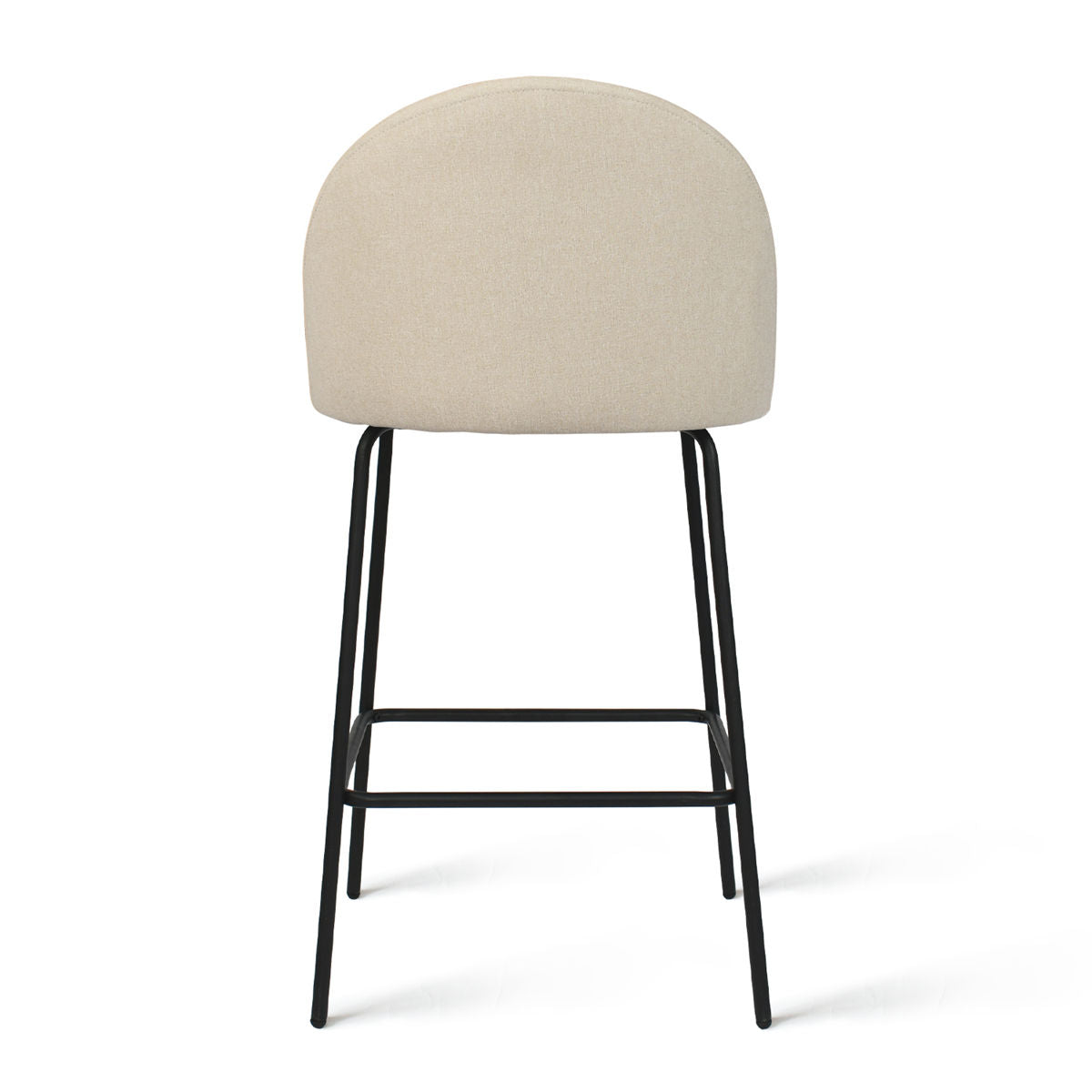 [Closeout-Only 129.99$]Nano 25'' Upholstered Low Back Counter Stool (Set of 2)