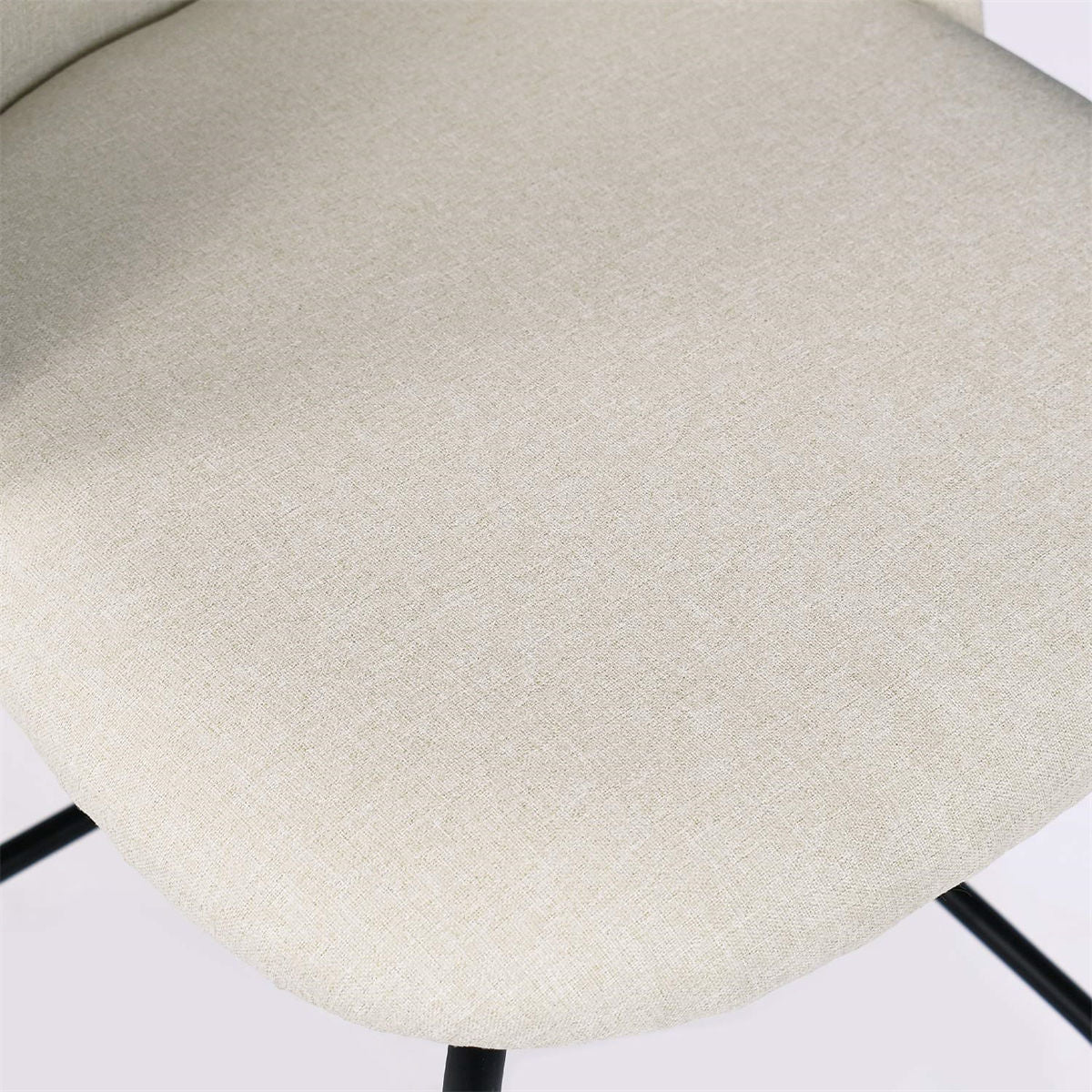 [Closeout-Only 129.99$]Nano 25'' Upholstered Low Back Counter Stool (Set of 2)