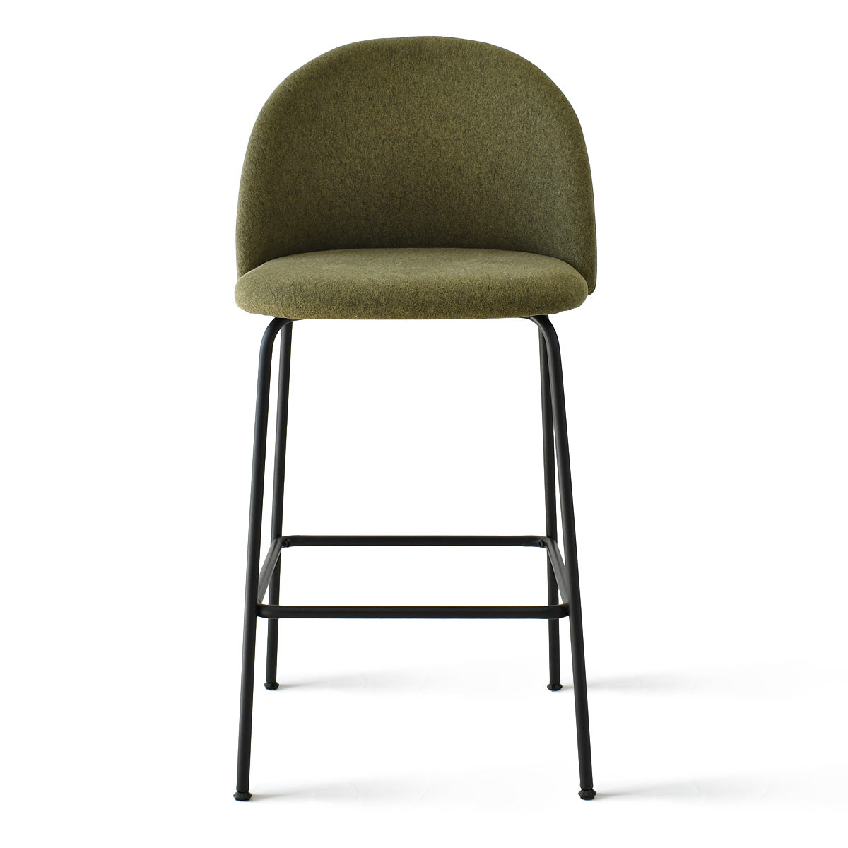 [Closeout-Only 129.99$]Nano 25'' Upholstered Low Back Counter Stool (Set of 2)