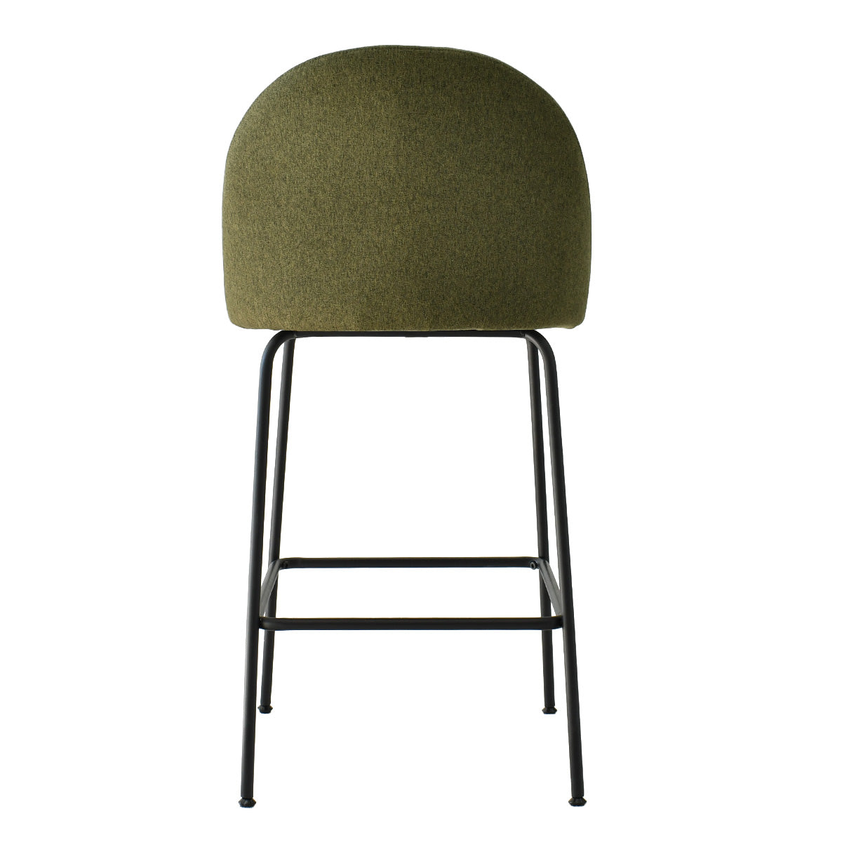 [Closeout-Only 129.99$]Nano 25'' Upholstered Low Back Counter Stool (Set of 2)