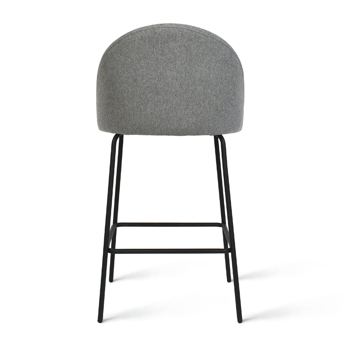 [Closeout-Only 129.99$]Nano 25'' Upholstered Low Back Counter Stool (Set of 2)