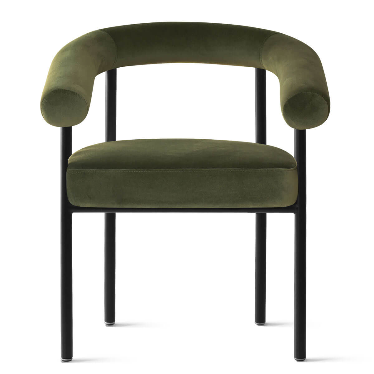 New York Modern Velvet Dining Chair (Set of 2)