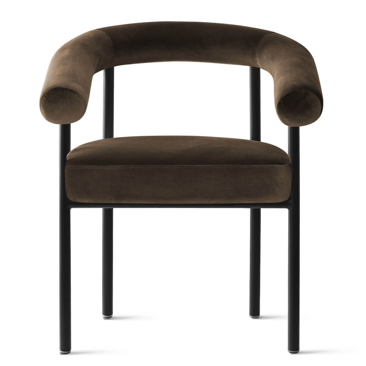 New York Modern Velvet Dining Chair (Set of 2)