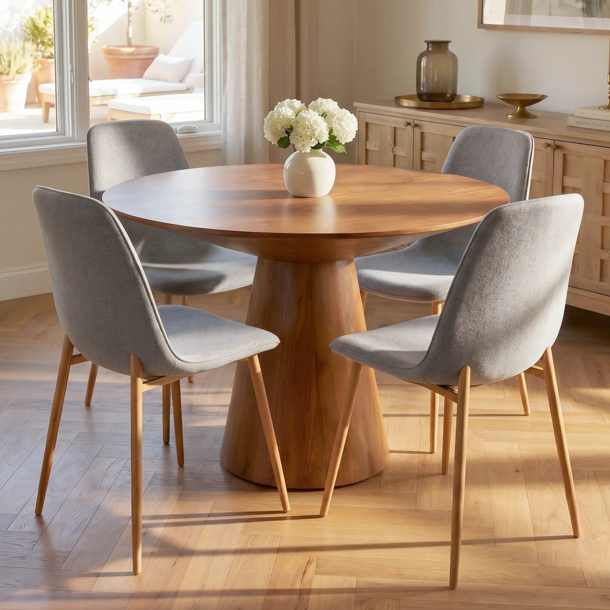 Oslo Modern Upholstered Dining Chair (Set of 4)