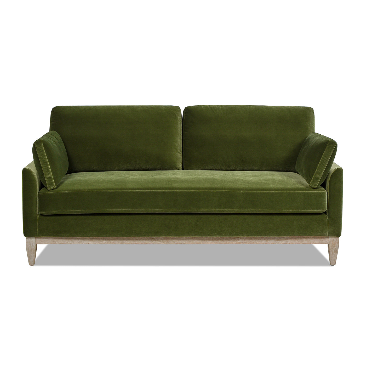 Portland 75.5" Modern Velvet Sofa