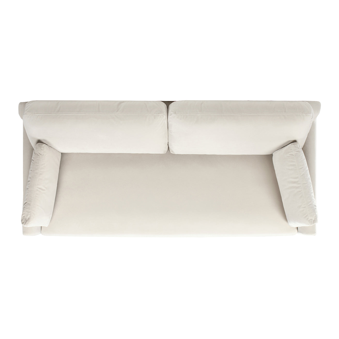 Portland 75.5" Modern Velvet Sofa