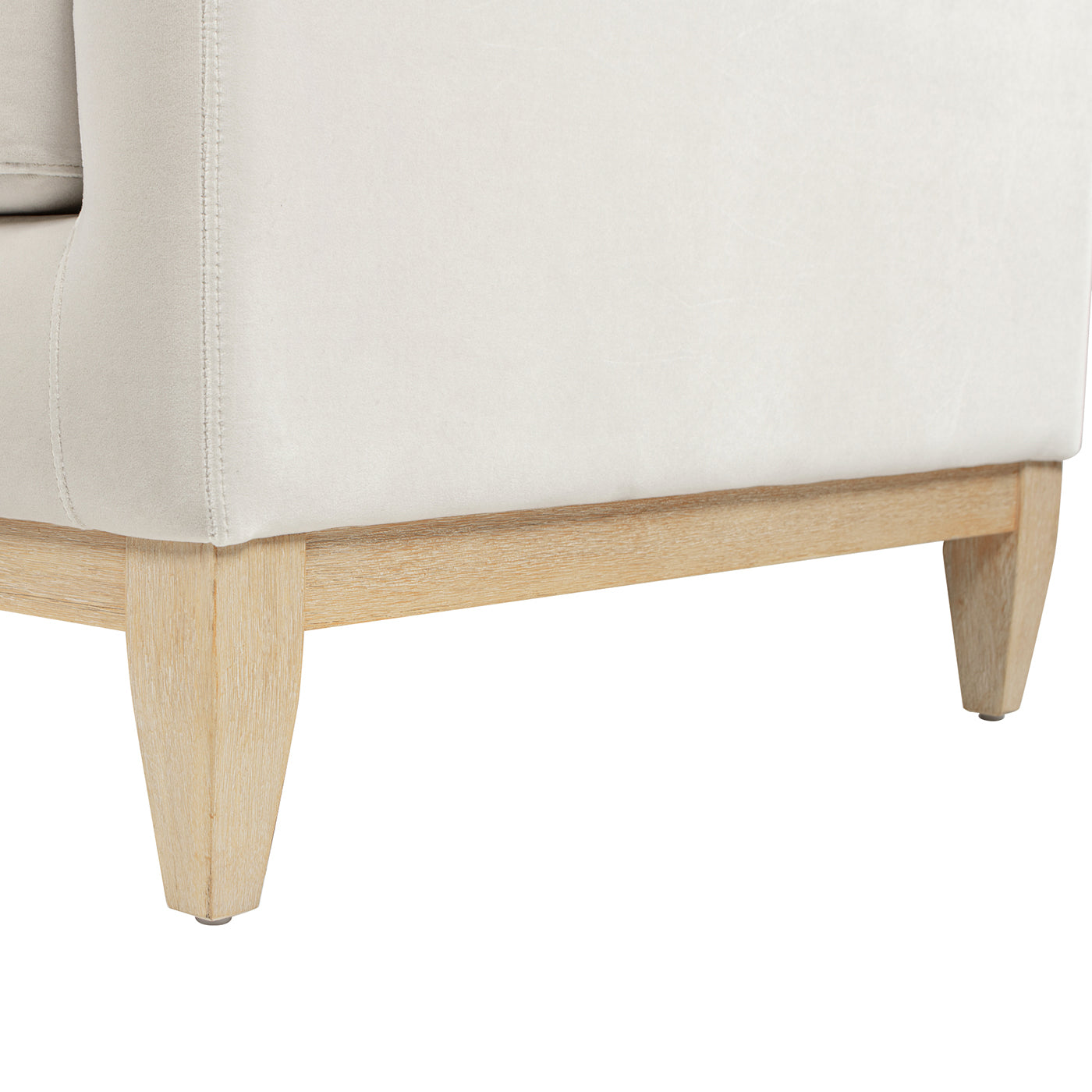 Portland 75.5" Modern Velvet Sofa