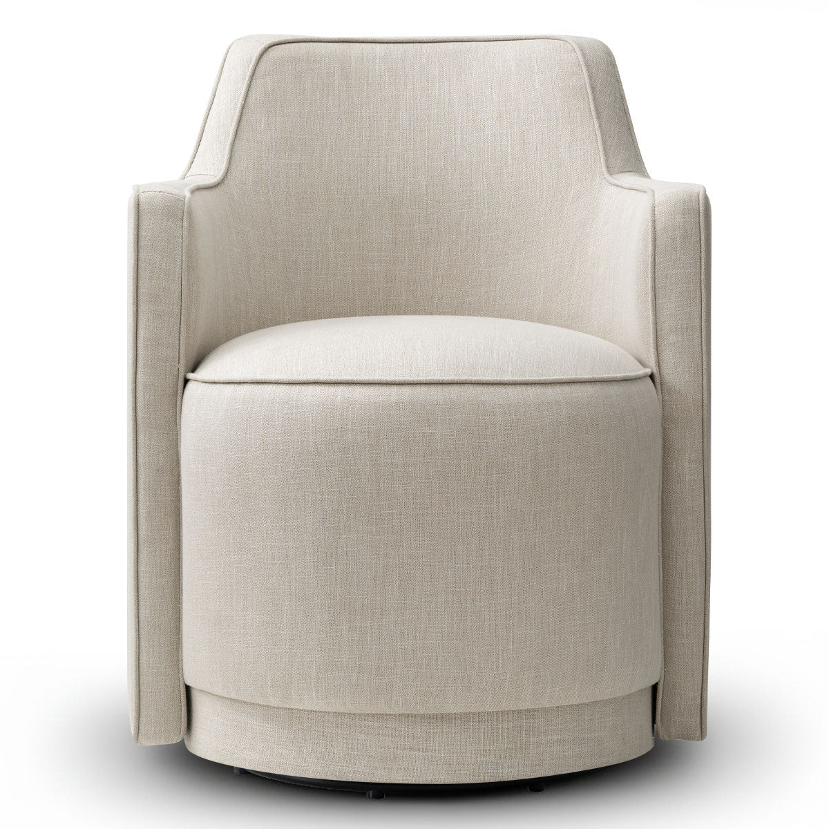 Yisa Modern Swivel Small Barrel Chair (1-Piece)